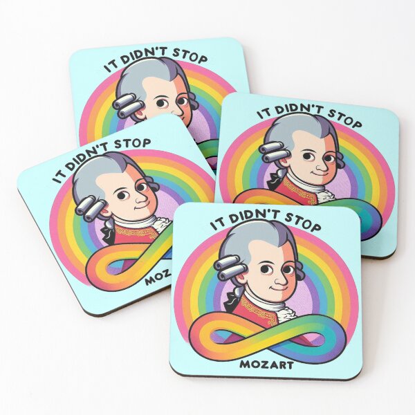 Item preview, It didnt stop Mozart designed and sold by Vkinsify.