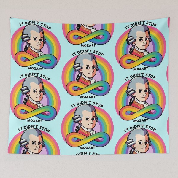 Item preview, It didnt stop Mozart designed and sold by Vkinsify.