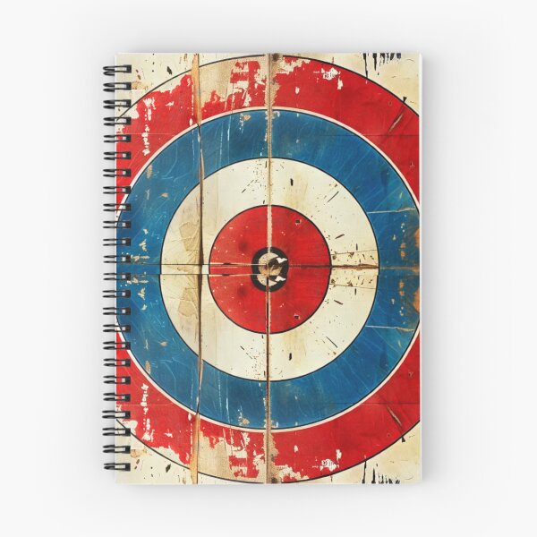 Item preview, Distressed Weathered Alt Vintage Abstract Classic Retro RAF mod roundel designed and sold by ModSupporters.