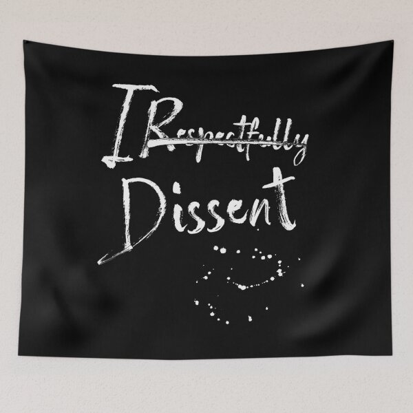 Item preview, I Respectfully Dissent designed and sold by EULALIA Twarog.