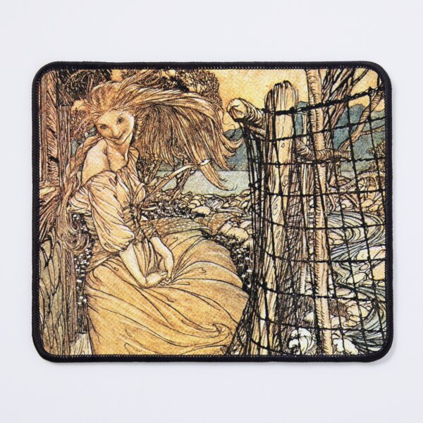 Item preview, Undine Outside The Window - Arthur Rackham designed and sold by forgottenbeauty.