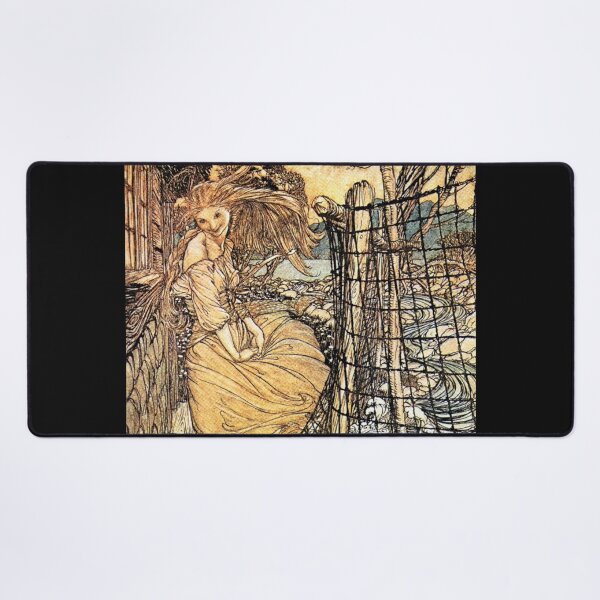 Item preview, Undine Outside The Window - Arthur Rackham designed and sold by forgottenbeauty.