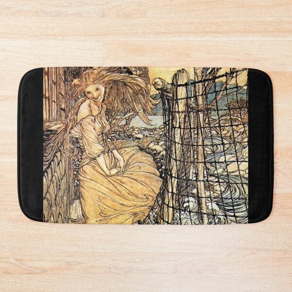 Item preview, Undine Outside The Window - Arthur Rackham designed and sold by forgottenbeauty.