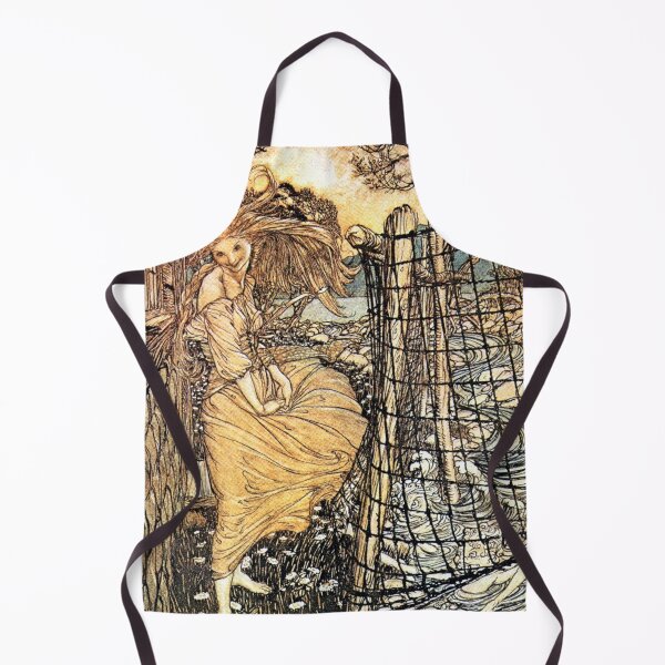 Item preview, Undine Outside The Window - Arthur Rackham designed and sold by forgottenbeauty.