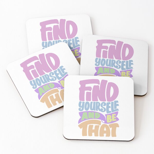 Item preview, Find yourself and be that - Pastel  designed and sold by Bad Zombie .