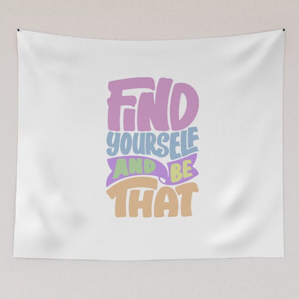 Item preview, Find yourself and be that - Pastel  designed and sold by Bad Zombie .