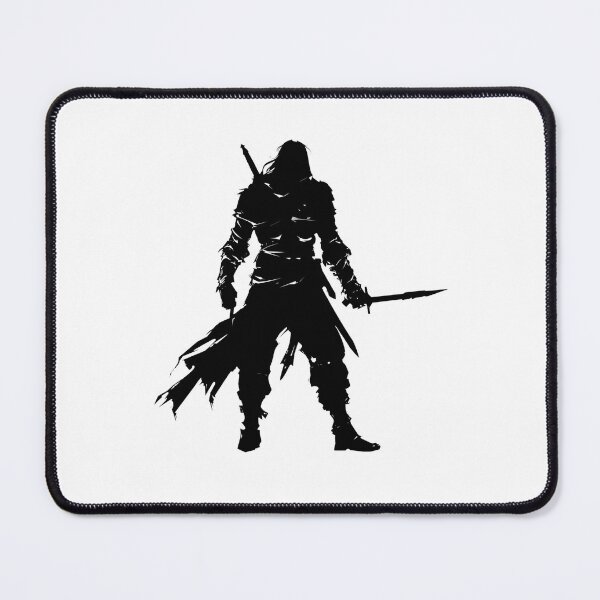 Item preview, DnD Warrior Class Character Silhouette designed and sold by psrearick.
