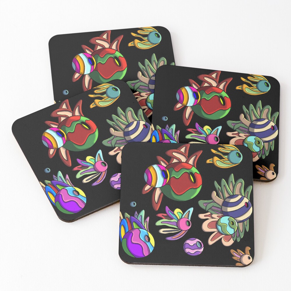 Item preview, Coasters (Set of 4) designed and sold by PatternParadox.