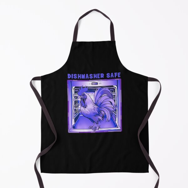 Item preview, Dishwasher Safe With Funny Rooster designed and sold by LadyGoodwill.
