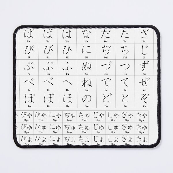 Item preview, Japanese Hiragana Characters designed and sold by albedomusic.
