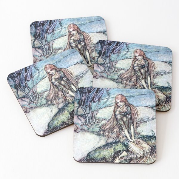 Item preview, Undine Beneath the Water - Arthur Rackham designed and sold by forgottenbeauty.