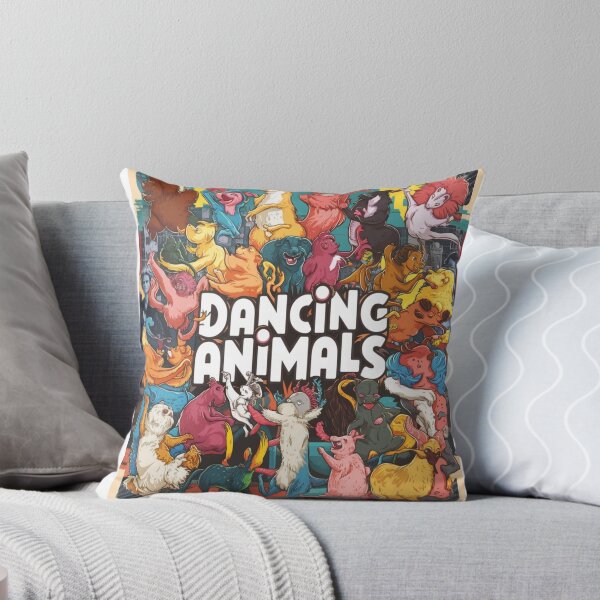 Item preview, Whimsical Animal Dance Party designed and sold by merve02shop.