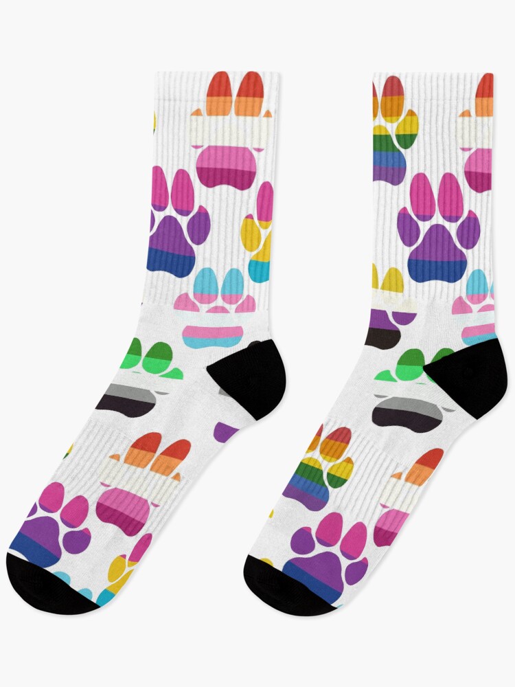 Thumbnail 1 of 5, Socks, Pridepaws designed and sold by LyciThePope.