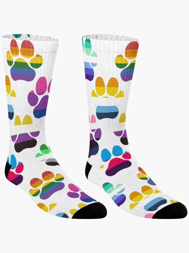Thumbnail 3 of 5, Socks, Pridepaws designed and sold by LyciThePope.