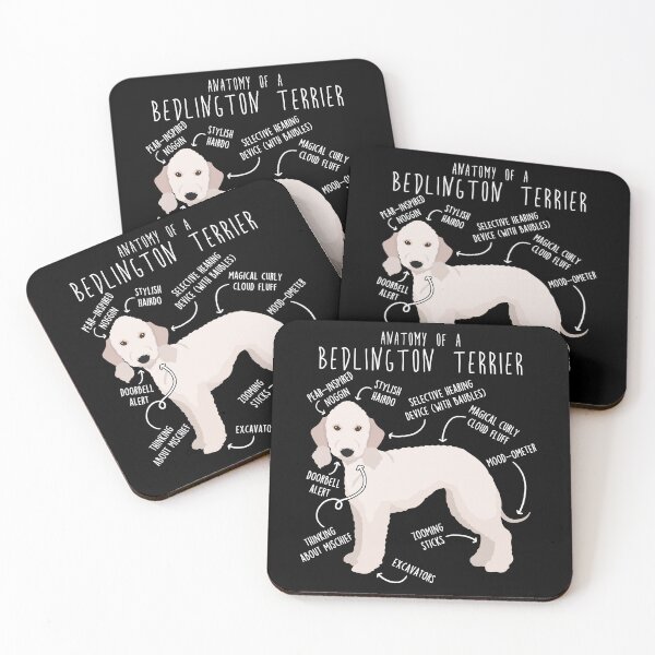 Item preview, Sandy Bedlington Terrier Anatomy designed and sold by Clara Hollins.