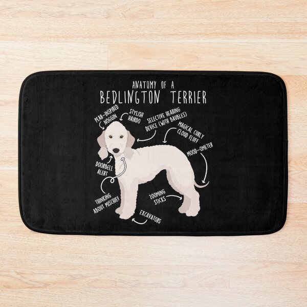 Item preview, Sandy Bedlington Terrier Anatomy designed and sold by Clara Hollins.