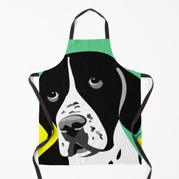 Item preview, Black and white Smooth Coat Pointer designed and sold by studioart.