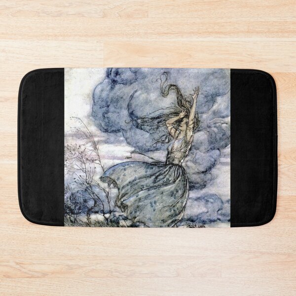 Item preview, Undine Talks to the Clouds - Arthur Rackham designed and sold by forgottenbeauty.