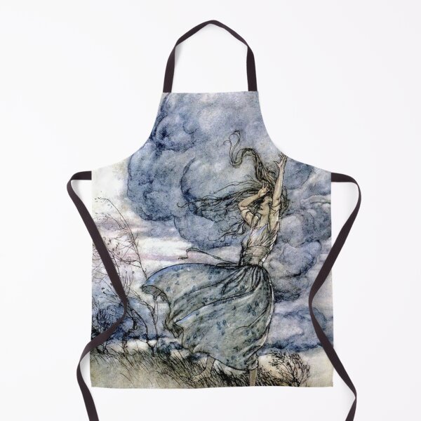 Item preview, Undine Talks to the Clouds - Arthur Rackham designed and sold by forgottenbeauty.