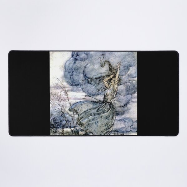 Item preview, Undine Talks to the Clouds - Arthur Rackham designed and sold by forgottenbeauty.