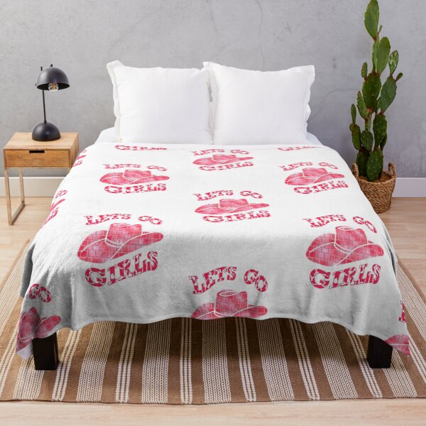 Item preview, Let’s go girls - pink text designed and sold by HarrisonDesign.