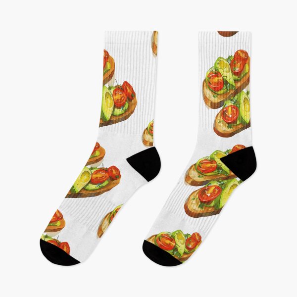 Item preview, Avocado tomato Toast - 01 designed and sold by Swayzdesigns.