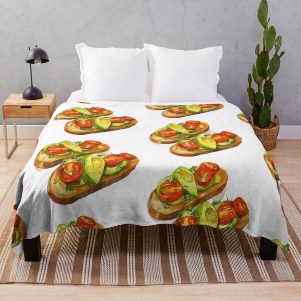 Item preview, Avocado tomato Toast - 01 designed and sold by Swayzdesigns.