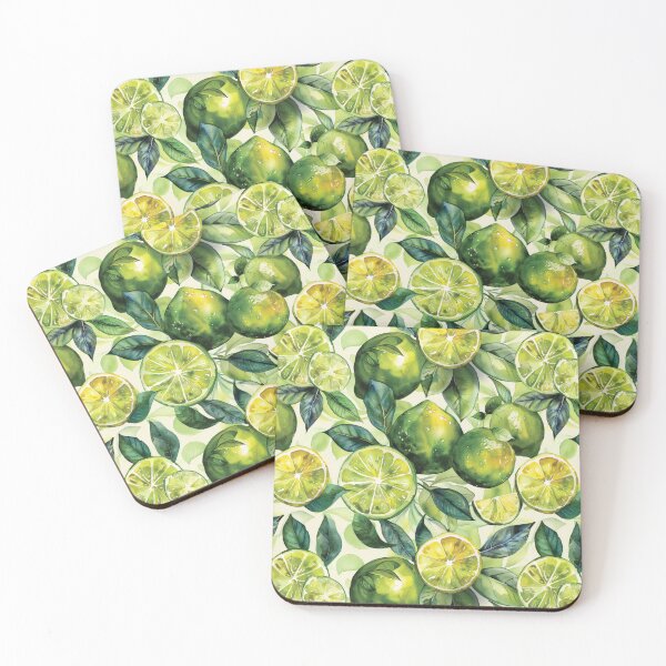 Item preview, Fresh Limes designed and sold by PatternCabinet-.
