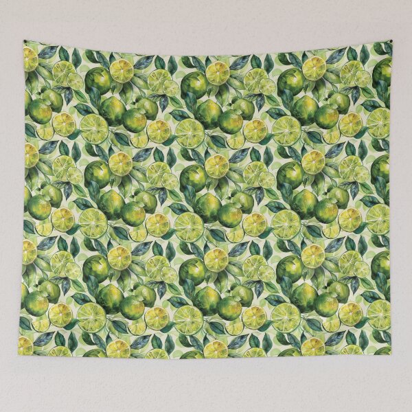 Item preview, Fresh Limes designed and sold by PatternCabinet-.