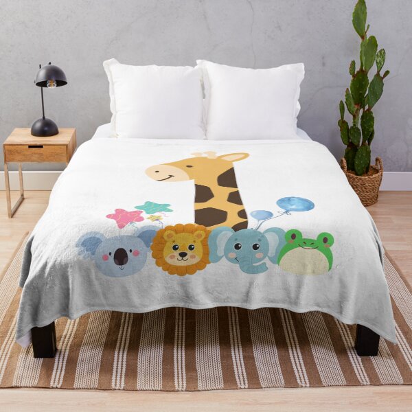 Item preview, My first birthday. Design with Giraffe and happy animals. Let's celebrate! designed and sold by FreeSoulLab.