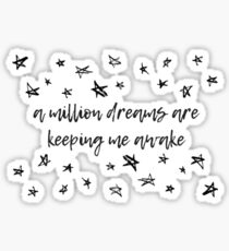 The Greatest Showman A Million Dreams Sticker