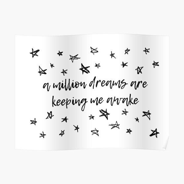 The Greatest Showman A Million Dreams Poster