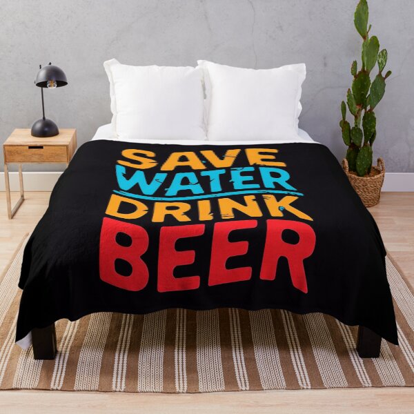 Item preview, Save Water Drink Beer Funny Drinking Quote designed and sold by TheArtOfPat.