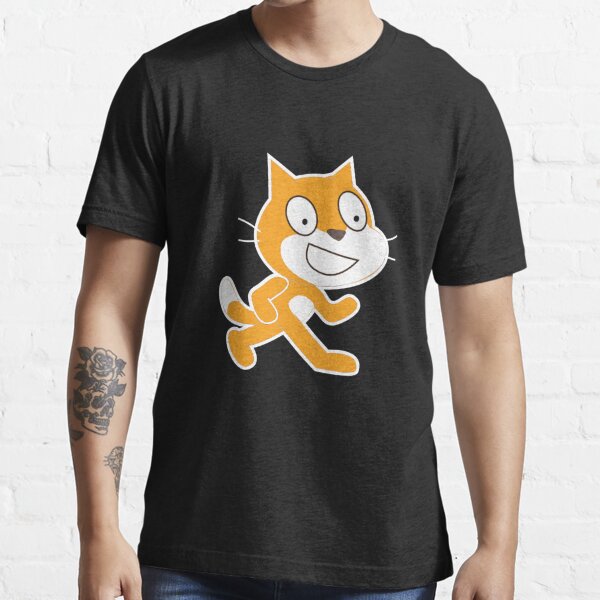 Scratch Programming Language Official Mascot Cat T-Shirt