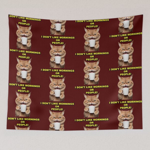 Item preview, I Don't Like Mornings (Humor) designed and sold by rcmarble.