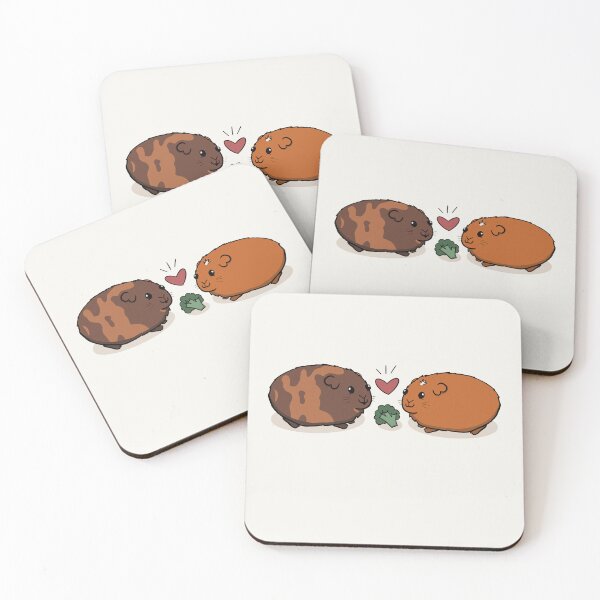 Item preview, Red Agouti and White Crested Guinea Pigs designed and sold by makell-creates.