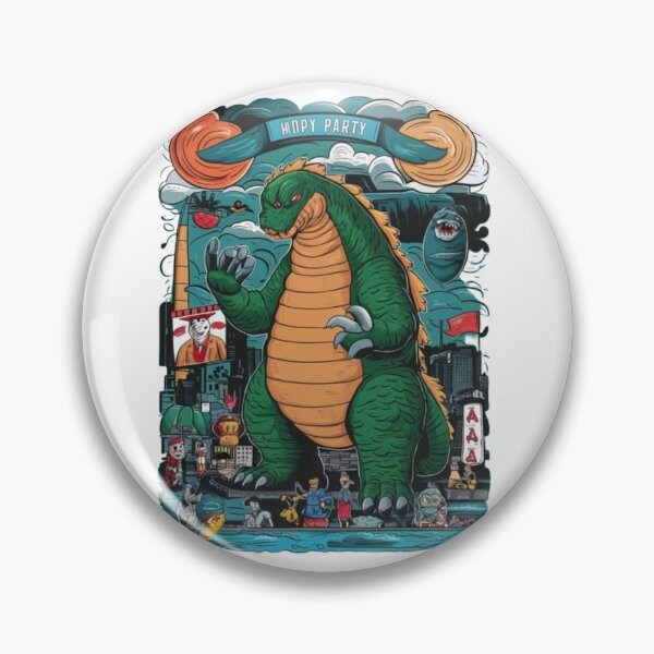 Item preview, Kaiju Birthday Party Japan Monster Movie Bday Decorations designed and sold by SztylishDesigns.
