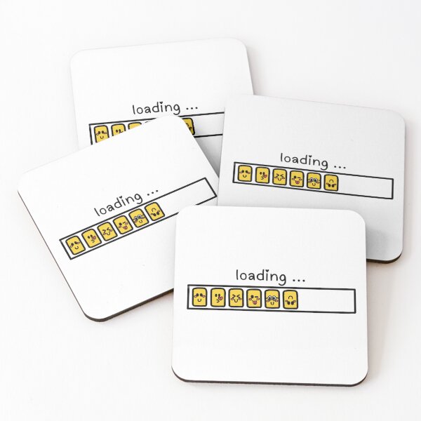 Item preview, Emojis Loading Bar  designed and sold by AnhNyStudio.