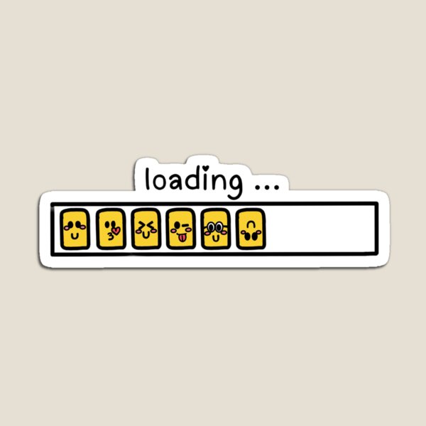 Item preview, Emojis Loading Bar  designed and sold by AnhNyStudio.