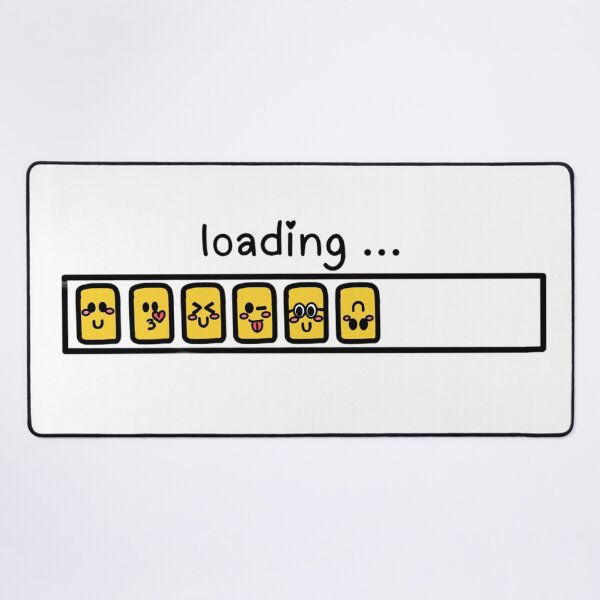 Item preview, Emojis Loading Bar designed and sold by AnhNyStudio.
