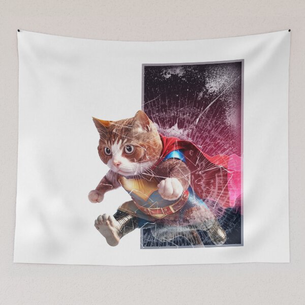Item preview, Hero cat designed and sold by Mohamedeinoo.