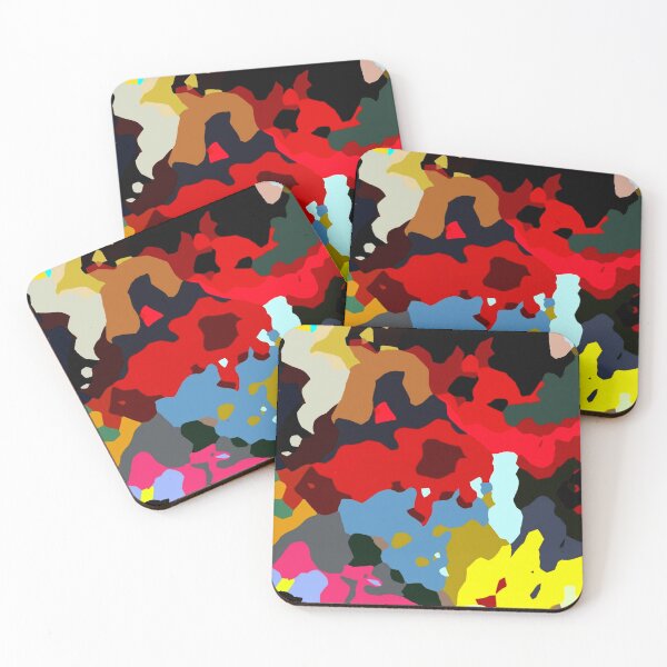 Aperçu de l'œuvre Camouflage Paint multicolor créée et vendue par UZRWRLD .
