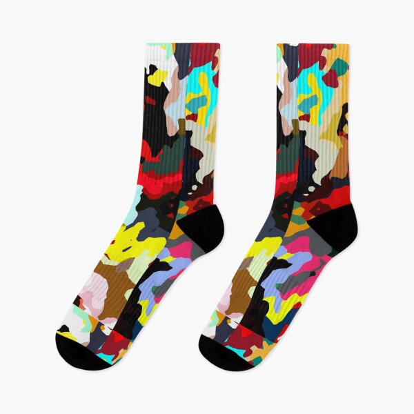 Aperçu de l'œuvre Camouflage Paint multicolor créée et vendue par UZRWRLD .