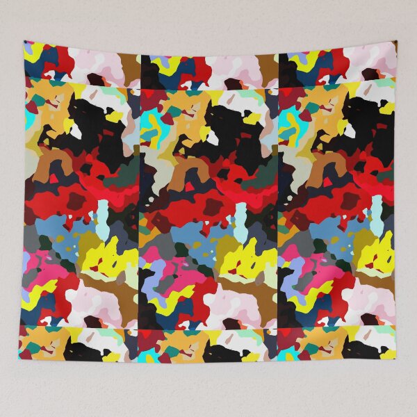 Aperçu de l'œuvre Camouflage Paint multicolor créée et vendue par UZRWRLD .