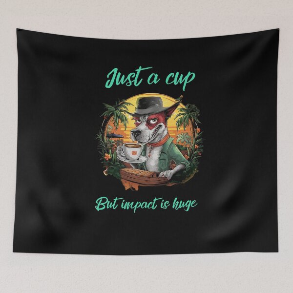 Item preview, Coffee: Big Impact in a Small Cup designed and sold by MJO80.