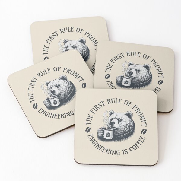 Item preview, The First Rule of Prompt Engineering Is Coffee designed and sold by A.I.  Took My Job!.