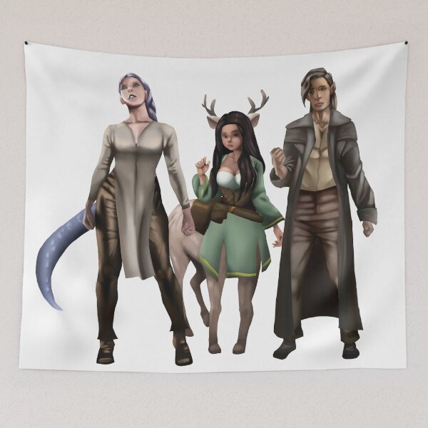 Item preview, full dnd party no background designed and sold by silas wenger.