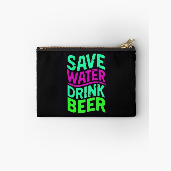 Item preview, Save Water Drink Beer Funny Drinking Quote designed and sold by TheArtOfPat.