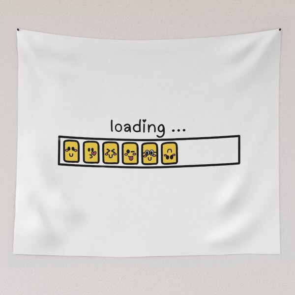 Item preview, Emojis Loading Bar  designed and sold by AnhNyStudio.