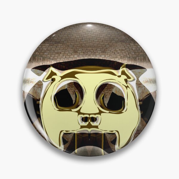 Item preview,  *COLOURLESS GEOMETRIC FACE ANGEL ABSTRACT SKULL TOMBSTONE* designed and sold by Ralek.
